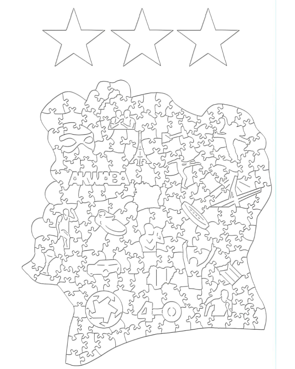 Puzzle Côte d'Ivoire 2023 - L’émotion en fragments